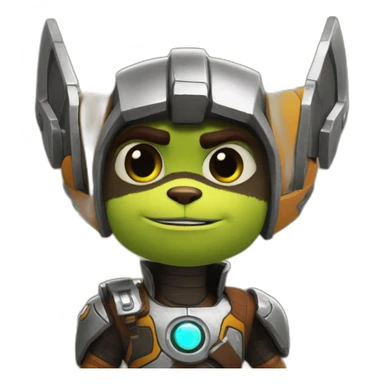 “Ratchet and clank” sticker