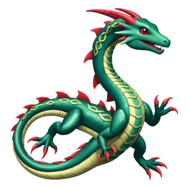 Zygarde-Salamence-Rayquaza-Seviper-Salazzle-fusion sticker