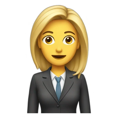 news reporter female sticker