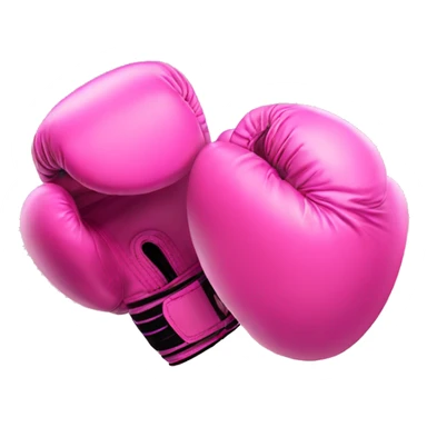 pink boxing gloves sticker