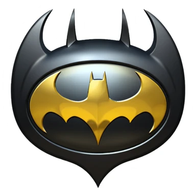 Batman logo sticker