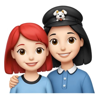 Snoopy y Fifi sticker