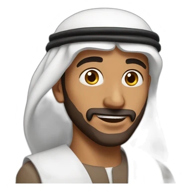 arabian man sticker