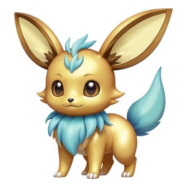 Shiny-Eeveelution-Cute-Fakemon-Bug-Pokémon-fusion full body sticker