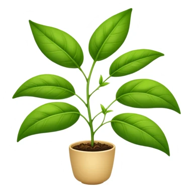 tea plant sticker