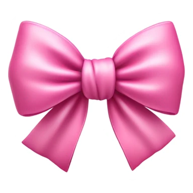 pink bow emoji sticker