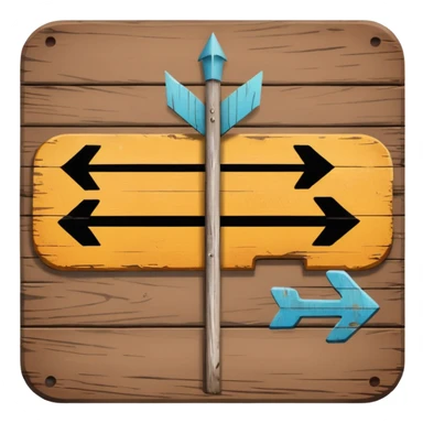 one way board  sticker