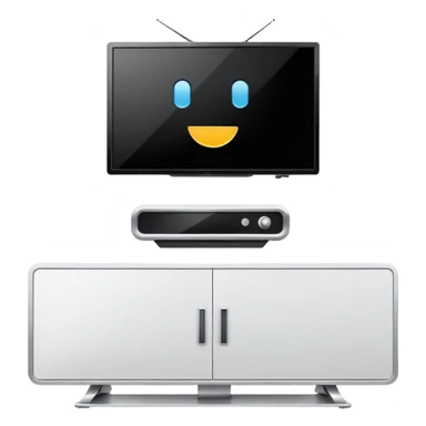 Flat screen TV sticker