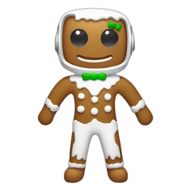 christmas-gingerbread-man-in-vr-headset-full body sticker
