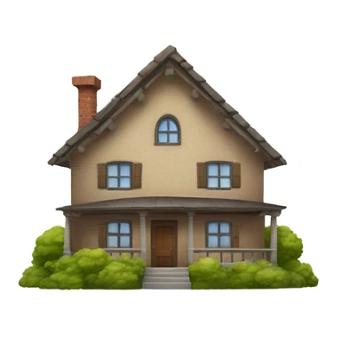 a house with curious eyes sticker