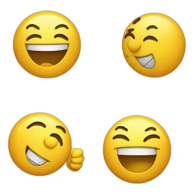 smiley face wink finger gun sticker