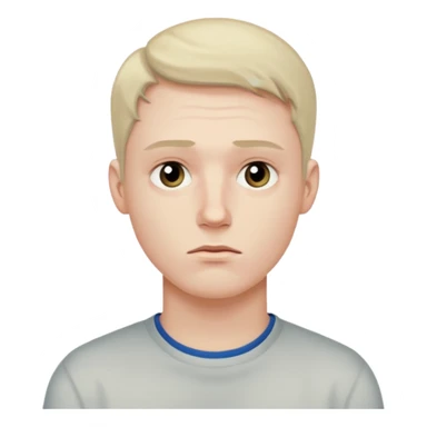 Guy not studying sticker