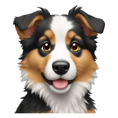 Chiots berger australien sticker