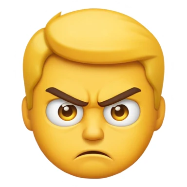Irattated emoji sticker