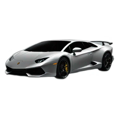 Lamborghini with blackhat  sticker
