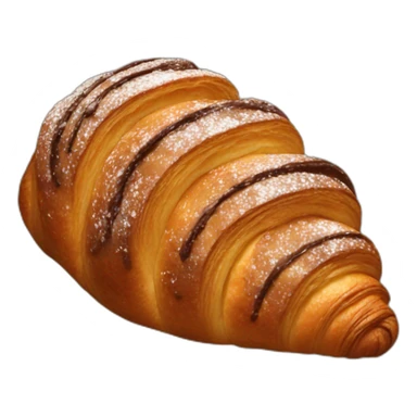 Chocolate croissant  sticker