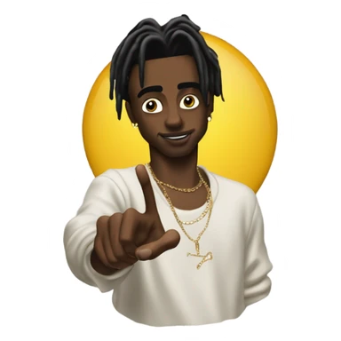 playboi carti yvl hand sticker