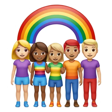 pride charcters sticker