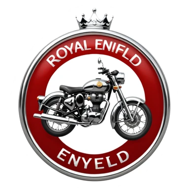 Royal Enfield 350 logo  sticker