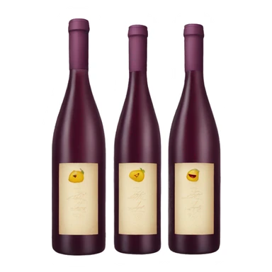 bottle of wine sticker