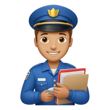 mailman sticker