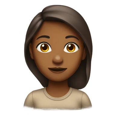 Sneaky brown skinned firl sticker