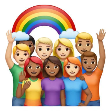 pride charcters sticker