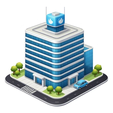 company building sticker