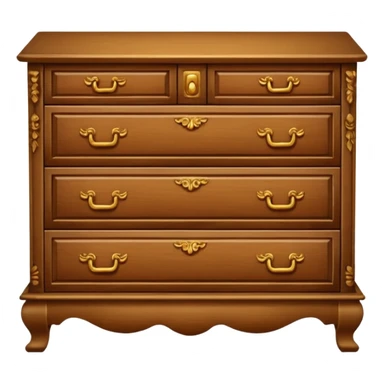 Cupboard-commode-drawer sticker