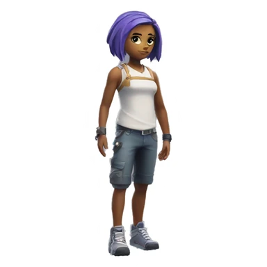 hope skin from fortnite sticker