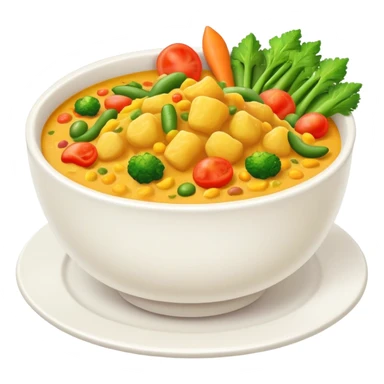 Vegetable curry rice  sticker
