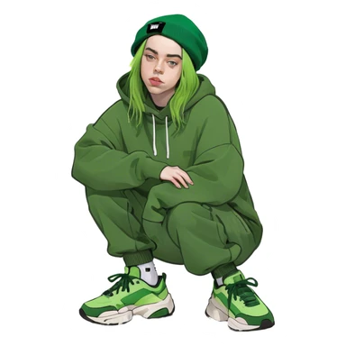 Billie eilish sticker