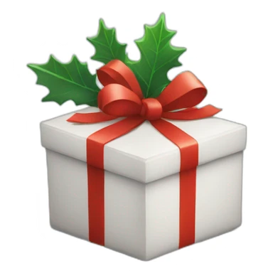 christmas gift sticker
