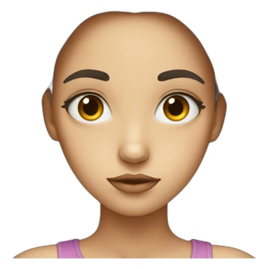 girl with eyes that have no soul sticker