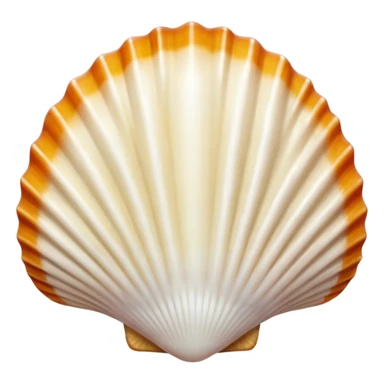 Буква Ч is made of shells sticker