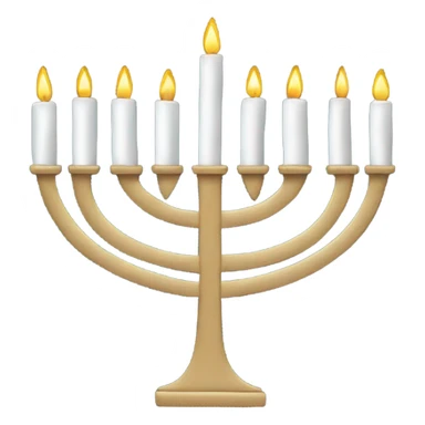 menorah hanukkah celebration  sticker