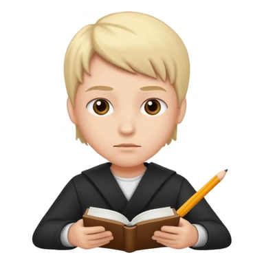 preparing for exam sticker