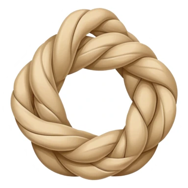 beige knot sticker