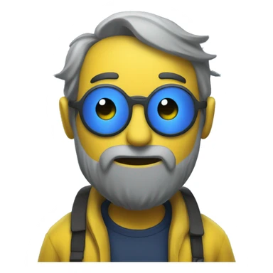 a mee6 discord bot profile picture but with yellow color instead of the blue  sticker