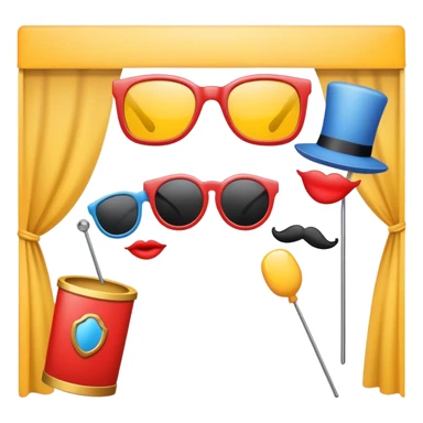 a photo booth sticker