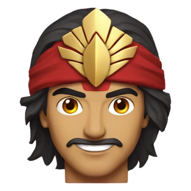 Indian superhero Shaktimaan sticker