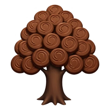 albero di ciccolata sticker