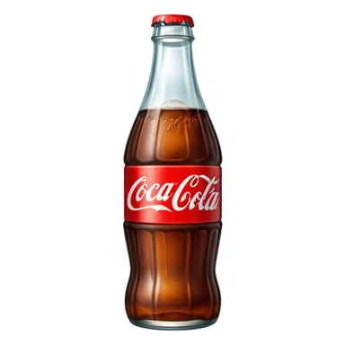 Coca Cola bottle sticker