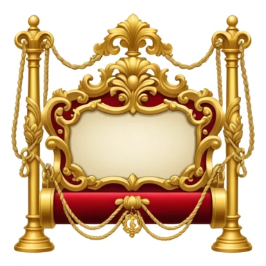 rococo entry granted ticket sticker