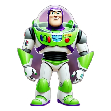 buzz lightyear in china sticker