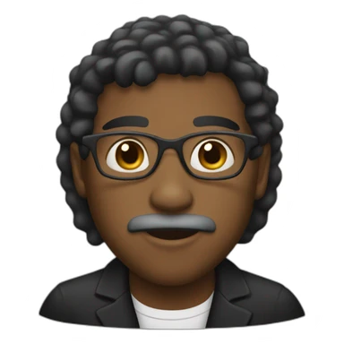 Perro pastor negro sticker