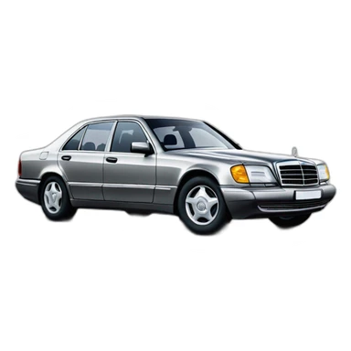 Mercedes-w140 sticker