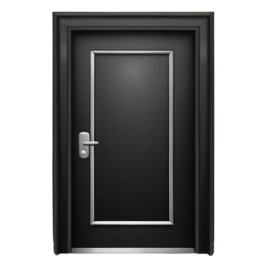 hotel room door modern hallway sticker