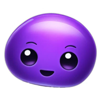 purple jellyfish dancing sticker