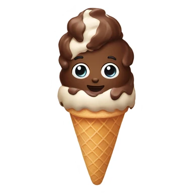 ice cream boul sticker